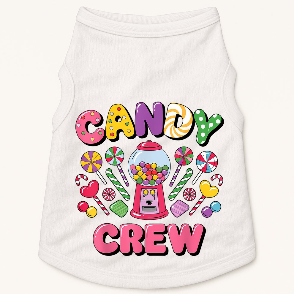 Candy Land Candy Crew Decorations Sweetie Candy Squad Cool Doggie Tank