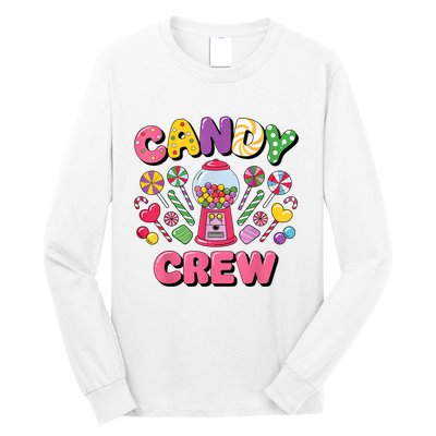 Candy Land Candy Crew Decorations Sweetie Candy Squad Cool Long Sleeve Shirt