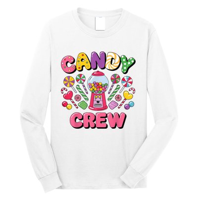 Candy Land Candy Crew Decorations Sweetie Candy Squad Cool Long Sleeve Shirt