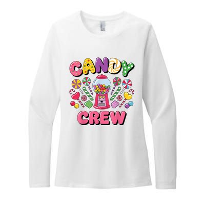 Candy Land Candy Crew Decorations Sweetie Candy Squad Cool Womens CVC Long Sleeve Shirt