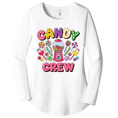 Candy Land Candy Crew Decorations Sweetie Candy Squad Cool Women's Perfect Tri Tunic Long Sleeve Shirt