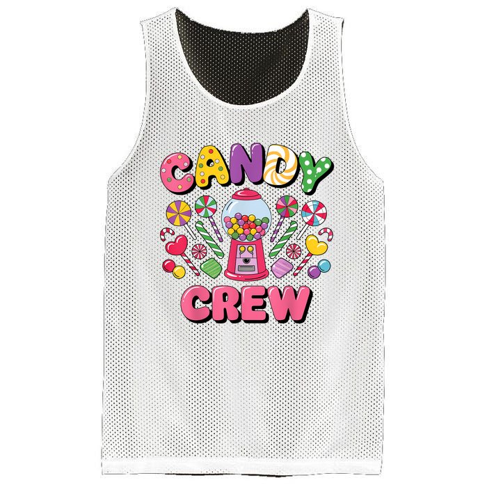 Candy Land Candy Crew Decorations Sweetie Candy Squad Cool Mesh Reversible Basketball Jersey Tank