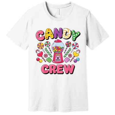 Candy Land Candy Crew Decorations Sweetie Candy Squad Cool Premium T-Shirt