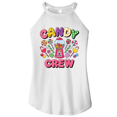 Candy Land Candy Crew Decorations Sweetie Candy Squad Cool Women’s Perfect Tri Rocker Tank