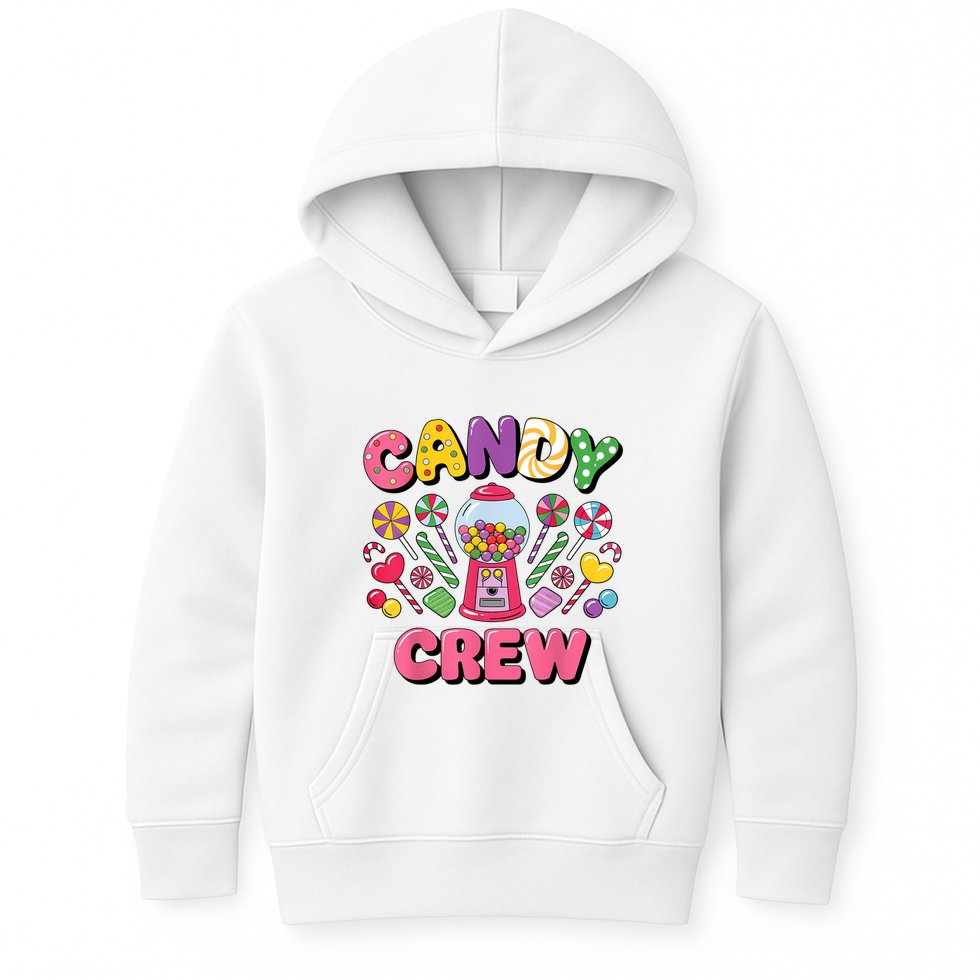 Candy Land Candy Crew Decorations Sweetie Candy Squad Cool Kids Hoodie