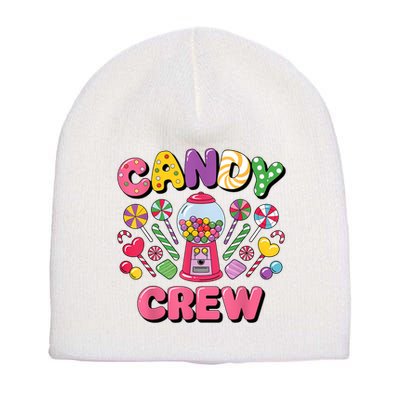 Candy Land Candy Crew Decorations Sweetie Candy Squad Cool Short Acrylic Beanie