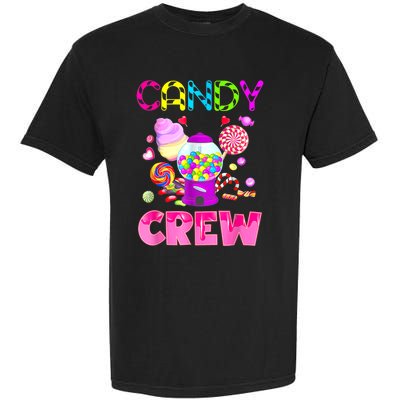 Candy Land Candy Crew Decorations Sweetie Candy Squad Garment-Dyed Heavyweight T-Shirt