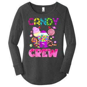 Candy Land Candy Crew Decorations Sweetie Candy Squad Women's Perfect Tri Tunic Long Sleeve Shirt