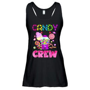 Candy Land Candy Crew Decorations Sweetie Candy Squad Ladies Essential Flowy Tank