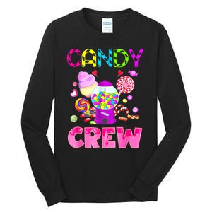 Candy Land Candy Crew Decorations Sweetie Candy Squad Tall Long Sleeve T-Shirt