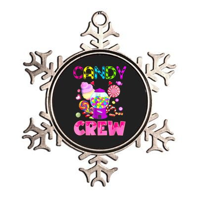 Candy Land Candy Crew Decorations Sweetie Candy Squad Metallic Star Ornament