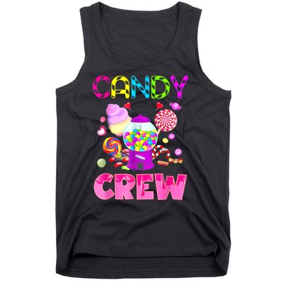 Candy Land Candy Crew Decorations Sweetie Candy Squad Tank Top