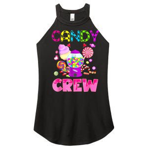 Candy Land Candy Crew Decorations Sweetie Candy Squad Women's Perfect Tri Rocker Tank