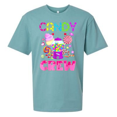 Candy Land Candy Crew Decorations Sweetie Candy Squad Sueded Cloud Jersey T-Shirt