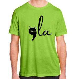 Comma La Cat Lady Kamala Harris Adult ChromaSoft Performance T-Shirt