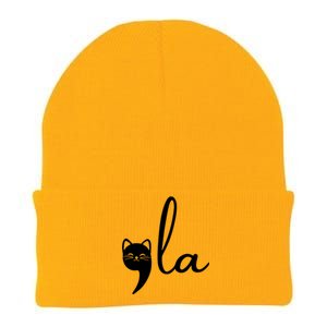 Comma La Cat Lady Kamala Harris Knit Cap Winter Beanie