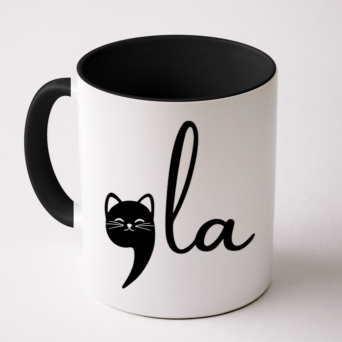 Comma La Cat Lady Kamala Harris Mug