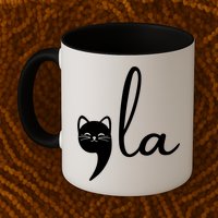Comma La Cat Lady Kamala Harris Mug