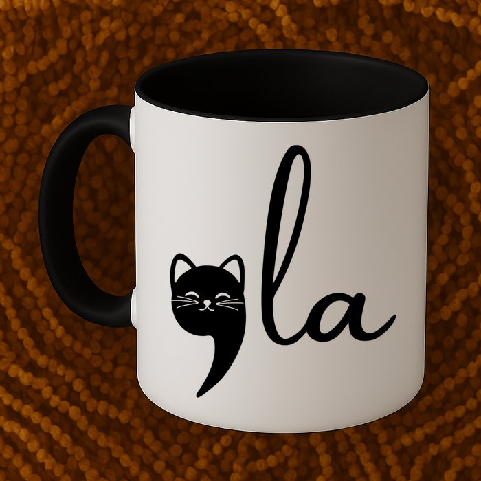 Comma La Cat Lady Kamala Harris Mug