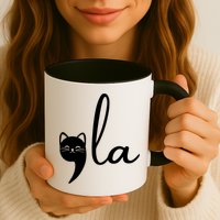 Comma La Cat Lady Kamala Harris Mug