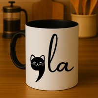 Comma La Cat Lady Kamala Harris Mug
