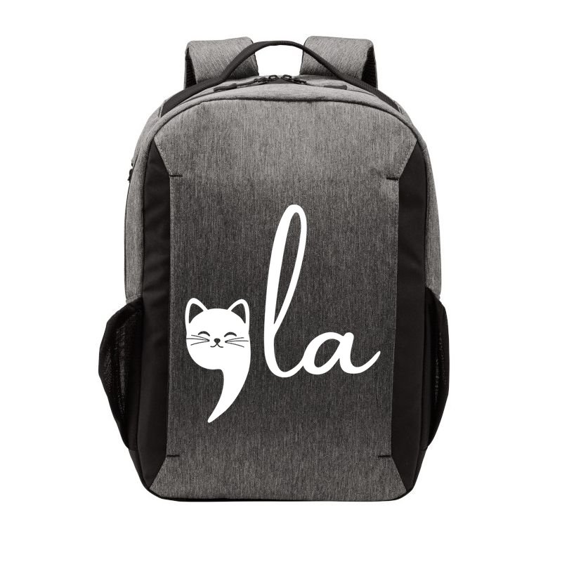 Comma La Cat Lady Kamala Harris Vector Backpack