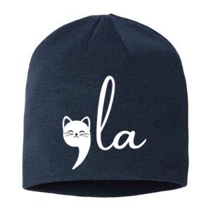 Comma La Cat Lady Kamala Harris Sustainable Beanie