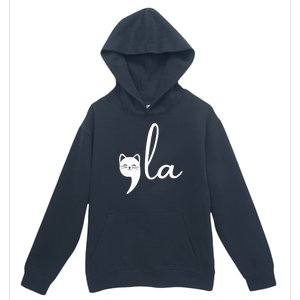 Comma La Cat Lady Kamala Harris Urban Pullover Hoodie