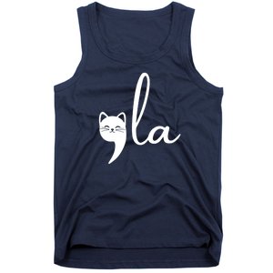 Comma La Cat Lady Kamala Harris Tank Top