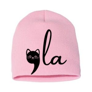 Comma La Cat Lady Kamala Harris Short Acrylic Beanie