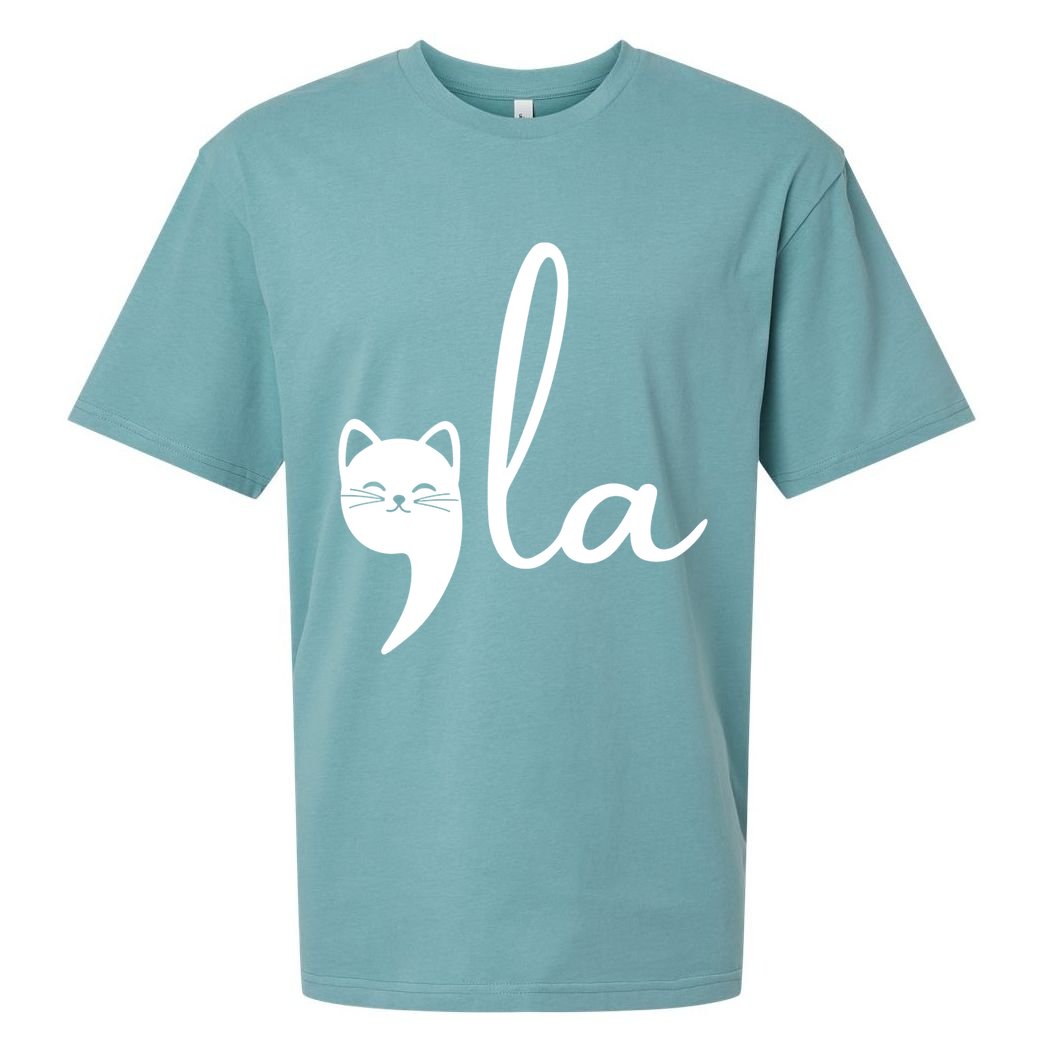 Comma La Cat Lady Kamala Harris Sueded Cloud Jersey T-Shirt