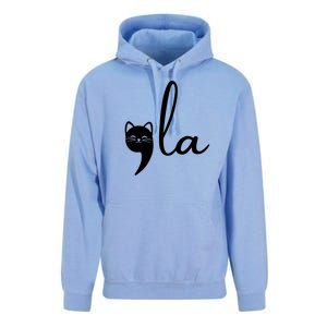 Comma La Cat Lady Kamala Harris Unisex Surf Hoodie