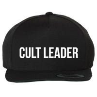 Cult Leader Wool Snapback Cap