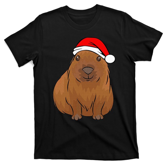 Capybara Lover Cute Christmas Capybara T-Shirt