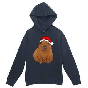 Capybara Lover Cute Christmas Capybara Urban Pullover Hoodie