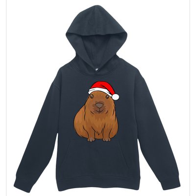 Capybara Lover Cute Christmas Capybara Urban Pullover Hoodie