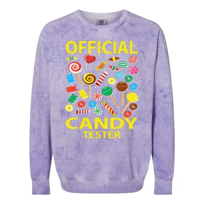 candy land costumes adult candy land candy security Colorblast Crewneck Sweatshirt