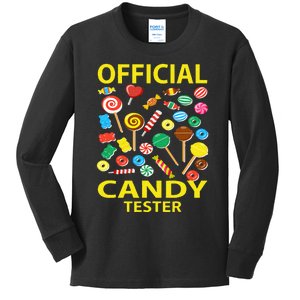 candy land costumes adult candy land candy security Kids Long Sleeve Shirt