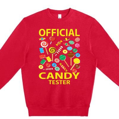 candy land costumes adult candy land candy security Premium Crewneck Sweatshirt