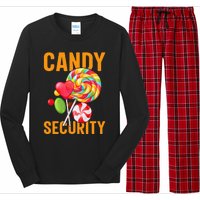 candy land costumes adult candy land candy security Long Sleeve Pajama Set