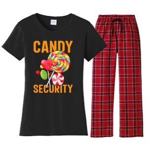 candy land costumes adult candy land candy security Women's Flannel Pajama Set