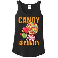 candy land costumes adult candy land candy security Ladies Essential Tank