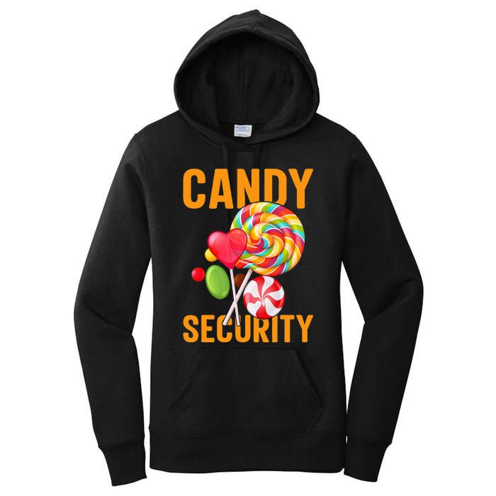 candy land costumes adult candy land candy security Women's Pullover Hoodie