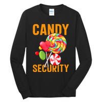 candy land costumes adult candy land candy security Tall Long Sleeve T-Shirt