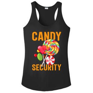 candy land costumes adult candy land candy security Ladies PosiCharge Competitor Racerback Tank