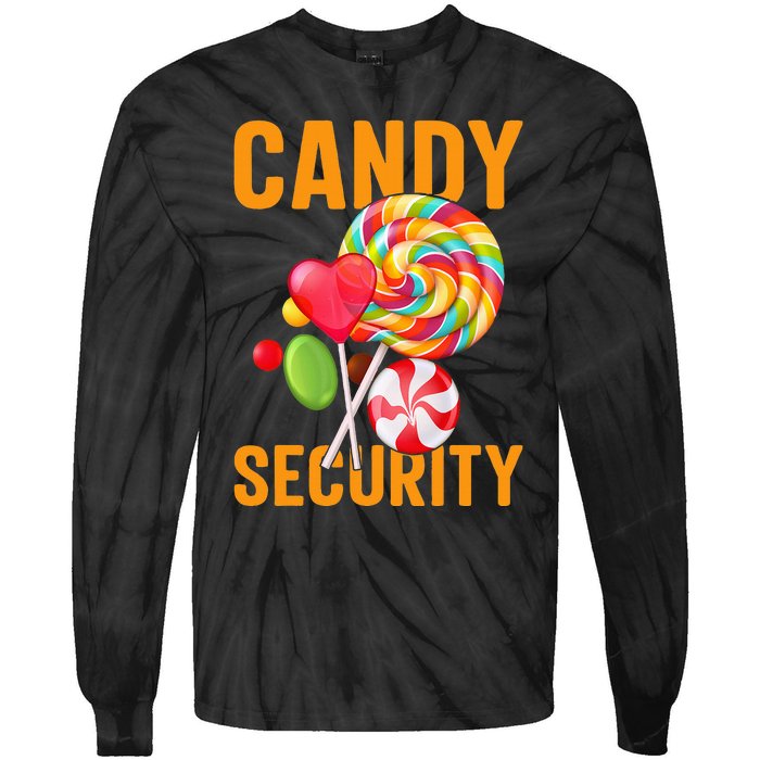 candy land costumes adult candy land candy security Tie-Dye Long Sleeve Shirt