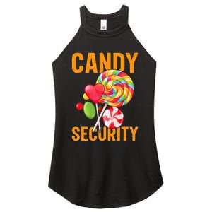 candy land costumes adult candy land candy security Women's Perfect Tri Rocker Tank