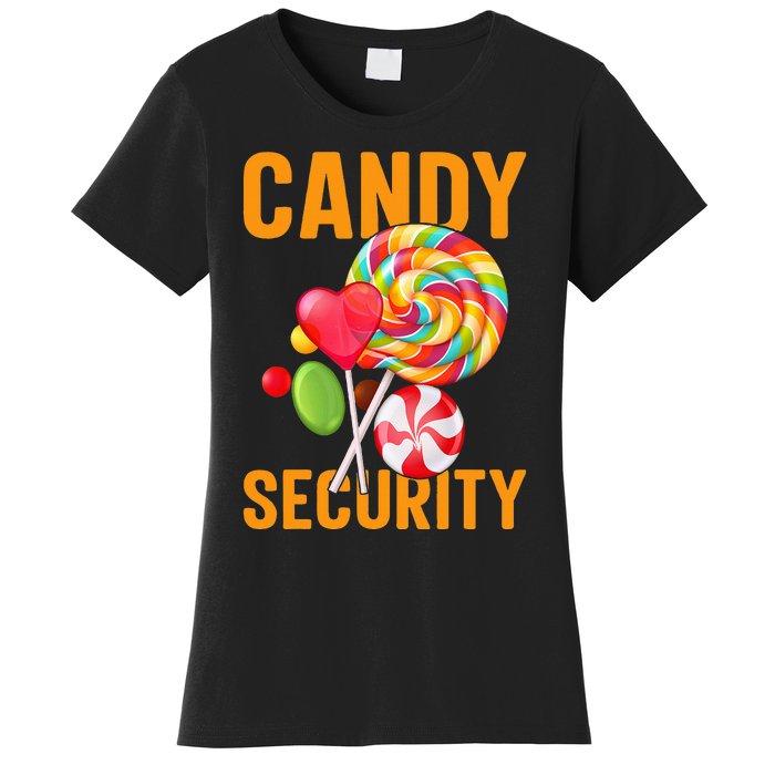 candy land costumes adult candy land candy security Women's T-Shirt