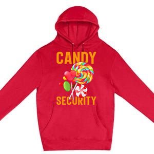 candy land costumes adult candy land candy security Premium Pullover Hoodie