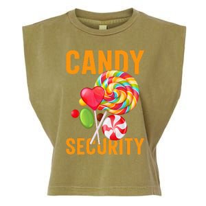 candy land costumes adult candy land candy security Garment-Dyed Women's Muscle Tee